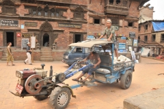 Nepalese work horse the two stoke tractor