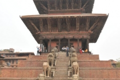 Stone Elephant Statue at Fasidega Temple