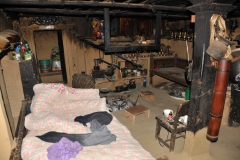 We visit inside the house which is actually part museum and part home.