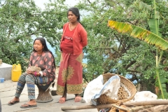 2 local ladies that live in this village