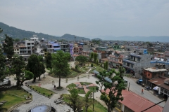 Pokhara is the second largest city in Nepal after Kathmandu and is 120 miles west of Kathmandu.