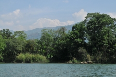 3 of the 10 highest mountains in the world are within 30 miles of Pokhara. The city is a base for trekkers undertaking the Annapurna Circuit. Annapurna is in the background of the photo.