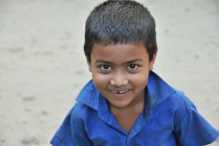 This little guy followed me all over the area. He had the biggest smile minus a tooth.