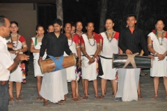 They played for us traditional Nepali music.