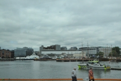 Another view area of the Harbor. With mountains on one side of the city and the North Sea on the other, the parks, ski slopes and the islands of the fiords are not far away.