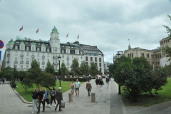 Oslo was founded as a city at the end of the Viking Age in 1040 under the name Ánslo.