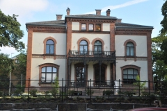 Turn of the century 1900 typical home found in Oslo near the downtown areas..