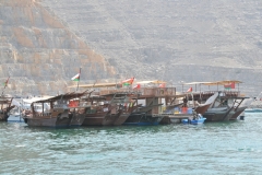 Other Dhow boats in the harbor