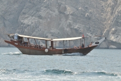 Dhow boat with other tourists on board