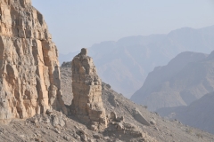 Rock formations thousands of years old after multiple earthquakes