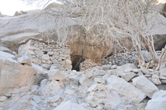 Another hut built into the side of the hill