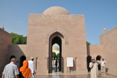 Entrances to the grounds of the Grand Mosque
