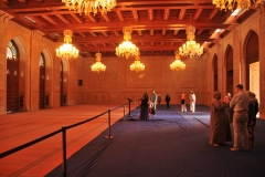 Men have a separate Prayer rooms from the women