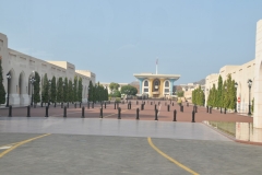 Al Alam Palace means the flag in arabic. One of 6 residences of the Sultan Qaboos