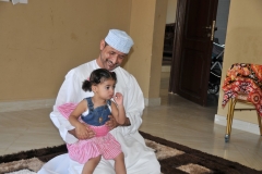 Here we find Masoud with his niece.