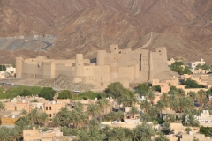 Jabreen Castle from a distance