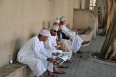 Talking over the important problems of the world