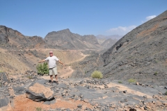 We are not even half way down the hill. Remember the running club ran this Up the hill.