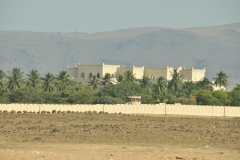 Sultan's Palace is next door to the Crown Plaza Hotel