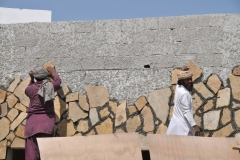 Working on the new Additional Visitor Center