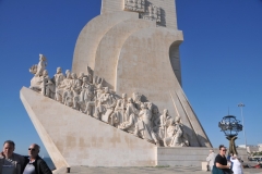 Monument of the Discoveries is a monument on the northern bank of the Tagus river estuary, in the civil parish of Santa Maria de Belém, Lisbon. The Monument to the Discoveries stands 170 Feet tall. This stunning monument was designed to commemorate the Age of Discoveries in Portugal. It was inaugurated in 1960, on the fifth centennial  of one of the country’s great discoverers, Prince Henry the Navigator, who discovered the Azores, Madeira, and Cape Verde.