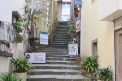 Narrow and steep steps lead to a number of tourist shops, a cantina or two and magnificent views.