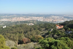 View of the countryside from the Palace.
