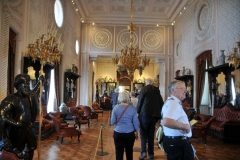 Walking around the interior..