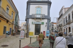 Walking the cobble stone streets of Silves.