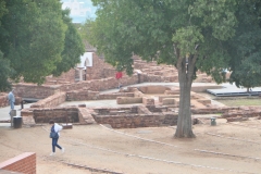 Within its courtyard are various subterranean structures, with accesses at soil level