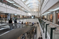Inside the mall.