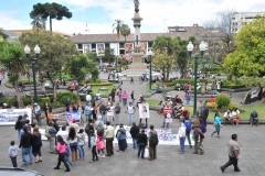 Demonstration of the Disaparacidos , Disappeared