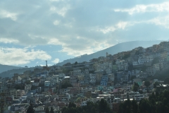 The hills grow in housing continually