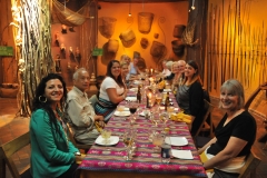 We were very fortunate to have the farewell dinner here