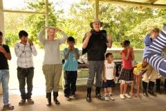 We had as much fun as the students