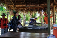 Preparations for lunch