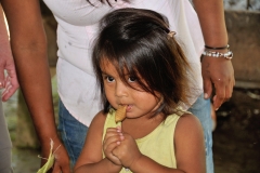 The little one likes it uncooked