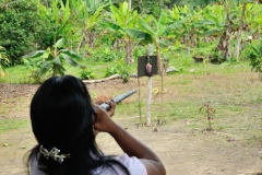 Right on the target