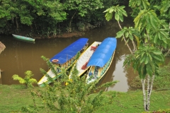 Entrance of the Yarina Eco Lodge