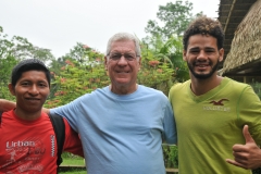 Octavio, Jim and Gordon both from the lodge