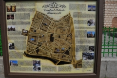 Map of the current Historic District in Bucharest