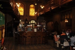 Bar area of the restaurant.