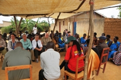 Through our local guide today, who translated for us, we sat down with the residents of the Reconciliation Village and learned from each side what had happened.