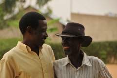 Good friends sharing a moment of fun.