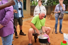 Polenta is a dish of boiled cornmeal that is historically made from other grains.