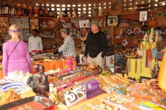 Gift shop at the Women for Women International. Many neat items.