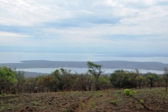 Tanzania in the distance across the lake in Akagera National Park