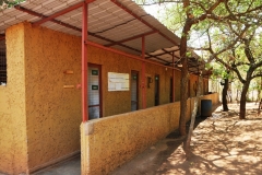 Building where the Malnois are housed when not in training or exercising them.