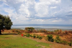 Lake Ihema looking across towards Tanzania