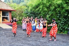 Great dancing and music from the area.